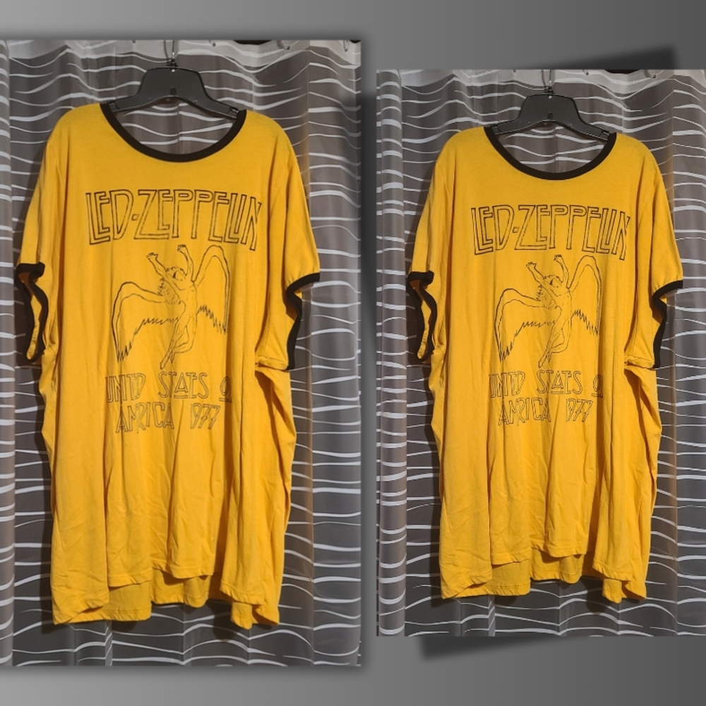 Torrid Mustard Led Zeppelin Graphic Tee